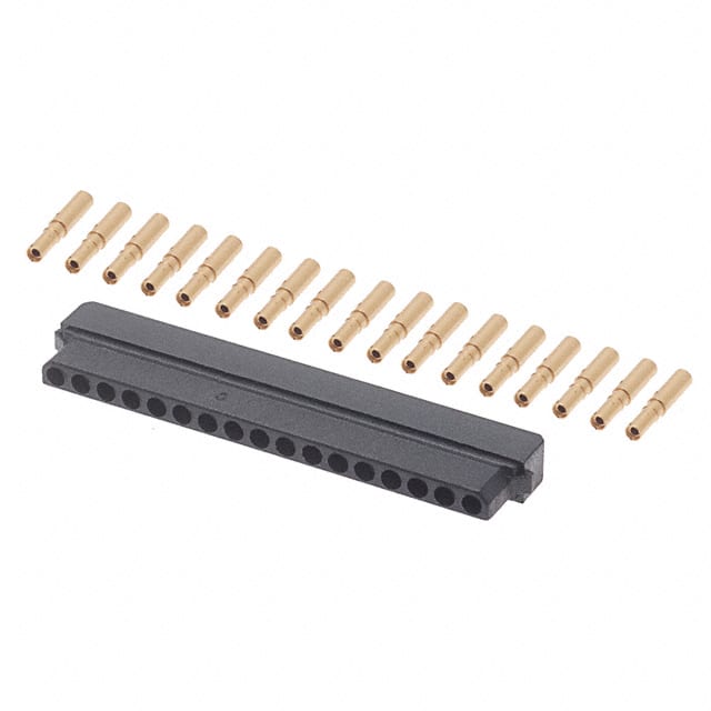 M80-8981705 CONN RCPT 17POS CRIMP 24-28AWG