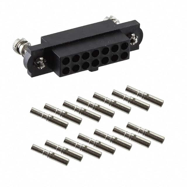 M80-4C11442FC CONN RCPT 14POS CRIMP 24-28AWG