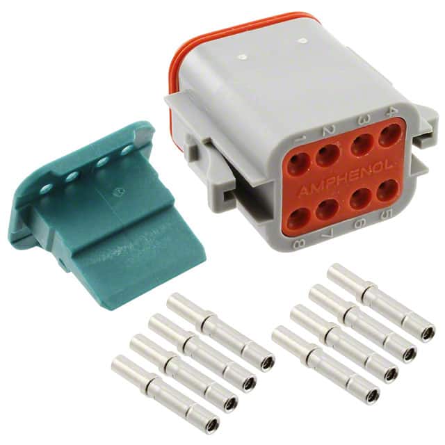 AT06-08SA-KIT01 CONN PLUG 8POS CRIMP 16-18AWG