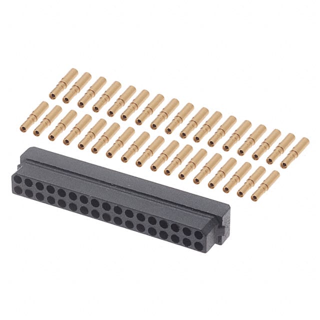 M80-8893405 CONN RCPT 34POS CRIMP 22AWG GOLD
