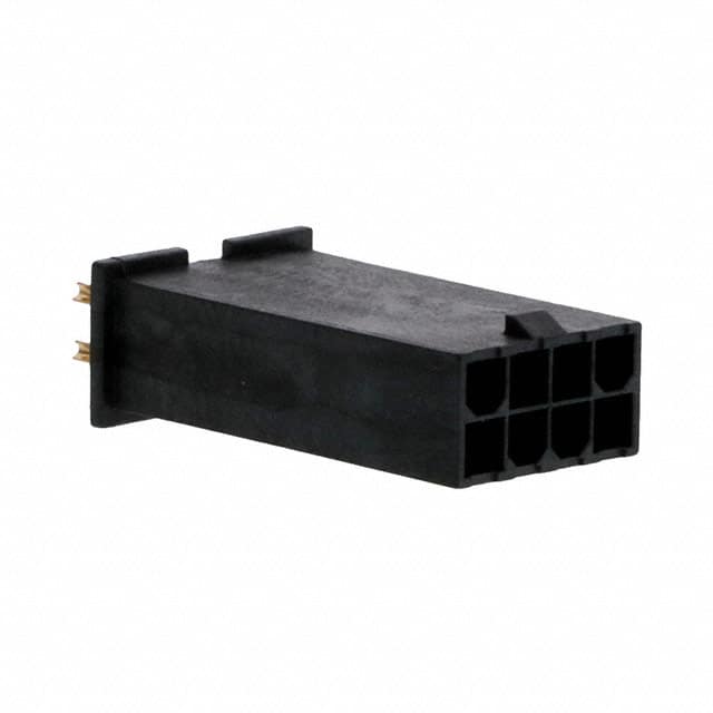 0442810003 CONN PLUG 8POS SOLDER GOLD