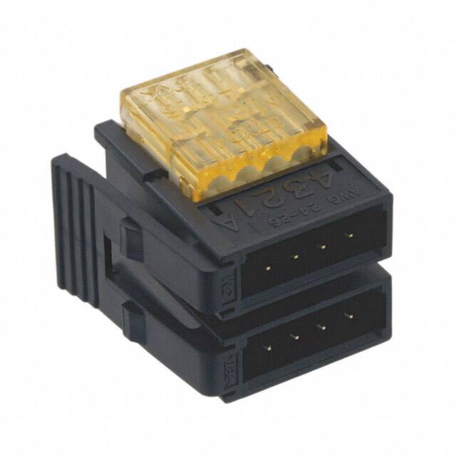 37108-3163-0W0 FL CONN PLUG 8POS IDC 24-26AWG GOLD