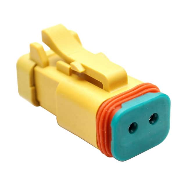 AT06-2S-R120YEL CONN PLUG 2POS CRIMP 14-20AWG