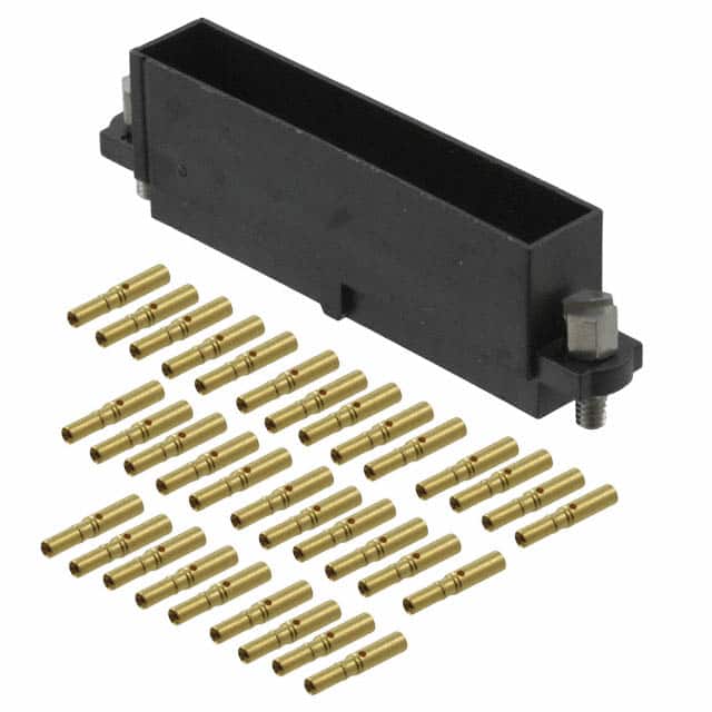 M80-4663405 CONN RCPT 34POS CRIMP 24-28AWG