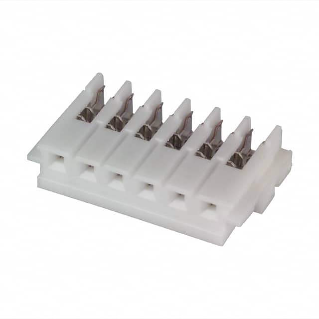 06HR-6S CONN RCPT 6POS IDC 26AWG TIN