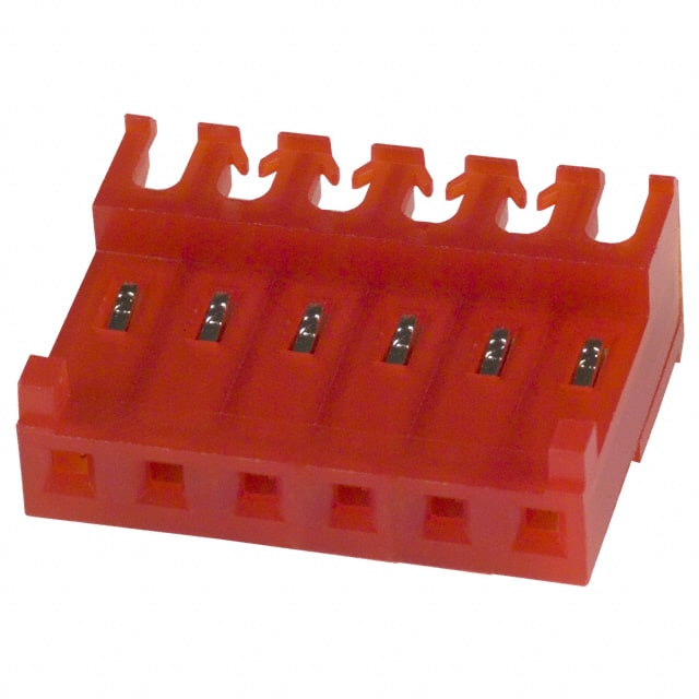 3-644471-6 CONN RCPT 6POS IDC 22AWG TIN