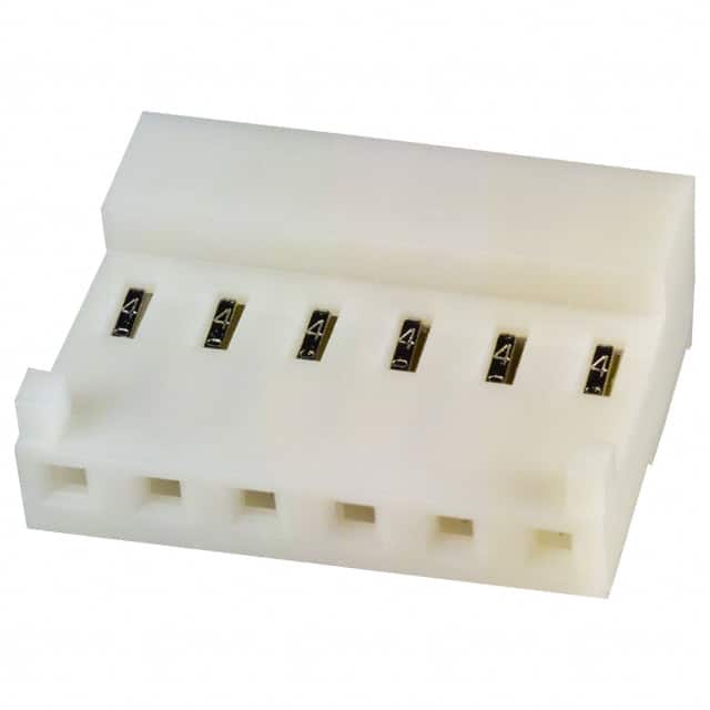 3-644464-6 CONN RCPT 6POS IDC 24AWG TIN