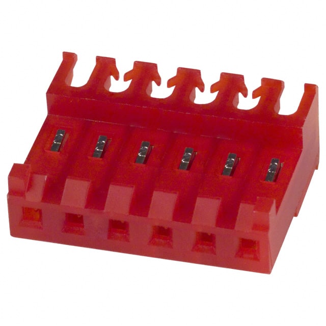 3-644467-6 CONN RCPT 6POS IDC 22AWG TIN