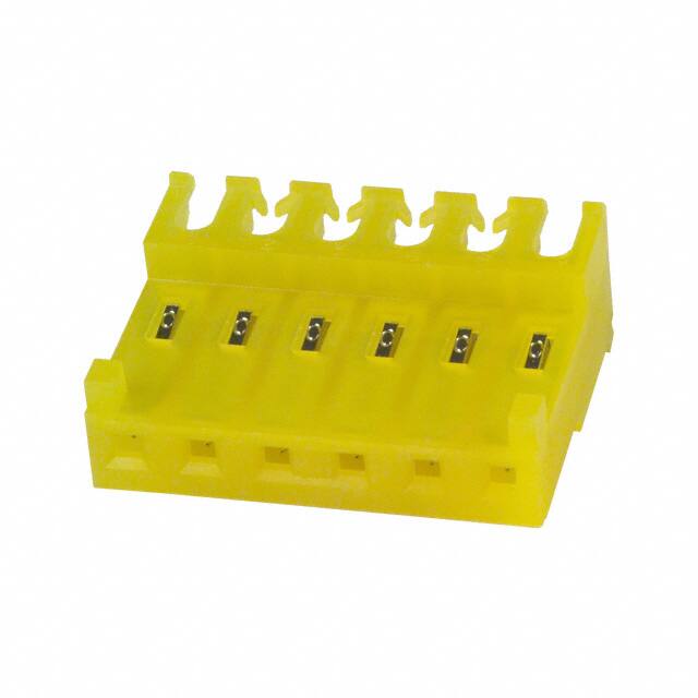 3-644470-6 CONN RCPT 6POS IDC 20AWG TIN