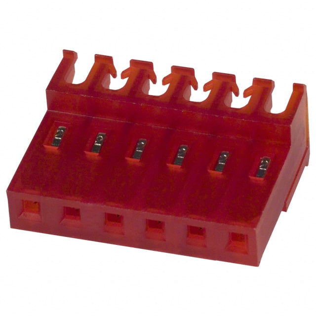 3-640606-6 CONN RCPT 6POS IDC 22AWG TIN