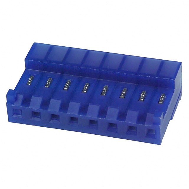 3-643821-8 CONN RCPT 8POS IDC 26AWG TIN