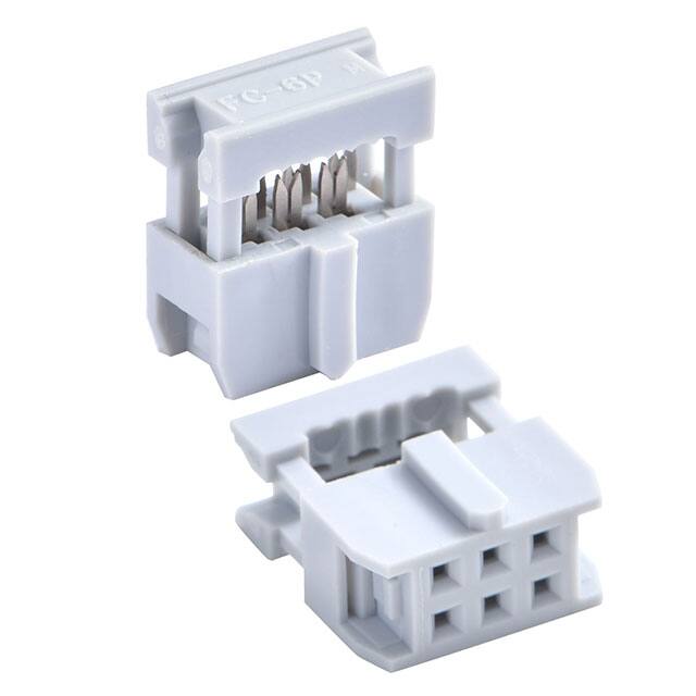 AWP 06-7540-T CONN SOCKET 6POS IDC TIN