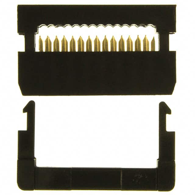 SFH213-PPPN-D07-ID-BK-M181 CONN HEADER 14POS IDC GOLD