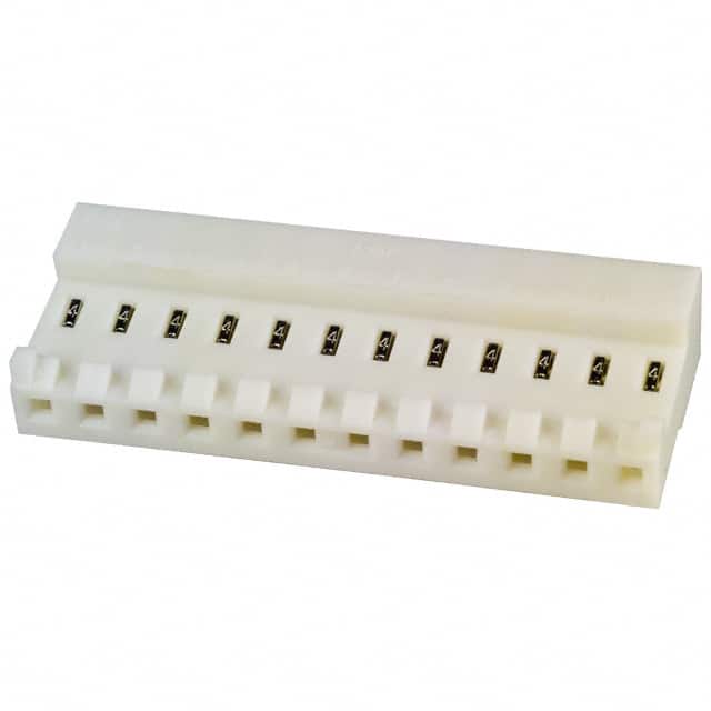 4-643820-2 CONN RCPT 12POS IDC 24AWG TIN
