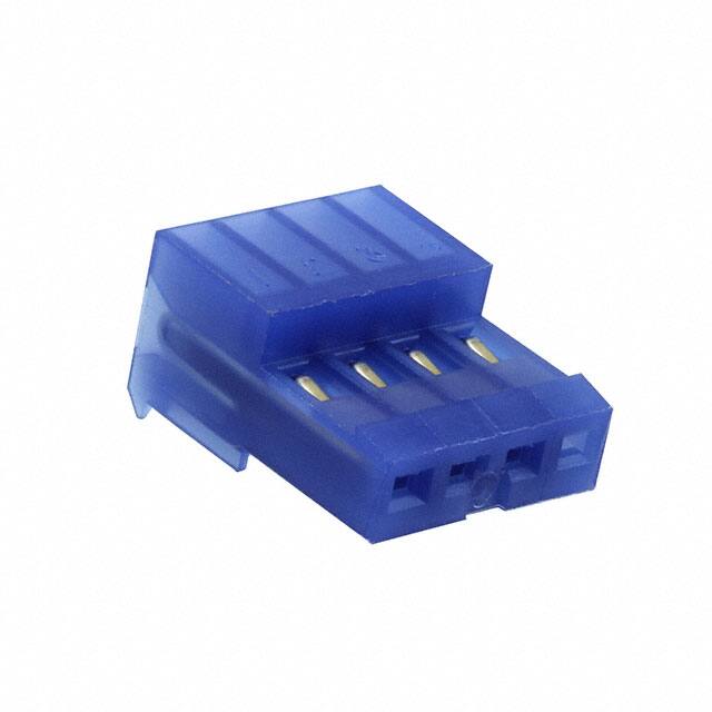 641239-4 CONN RCPT 4POS IDC 26AWG GOLD
