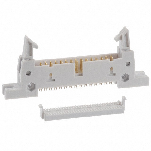 AWH 30G-E232-IDC CONN HEADER 30POS IDC GOLD