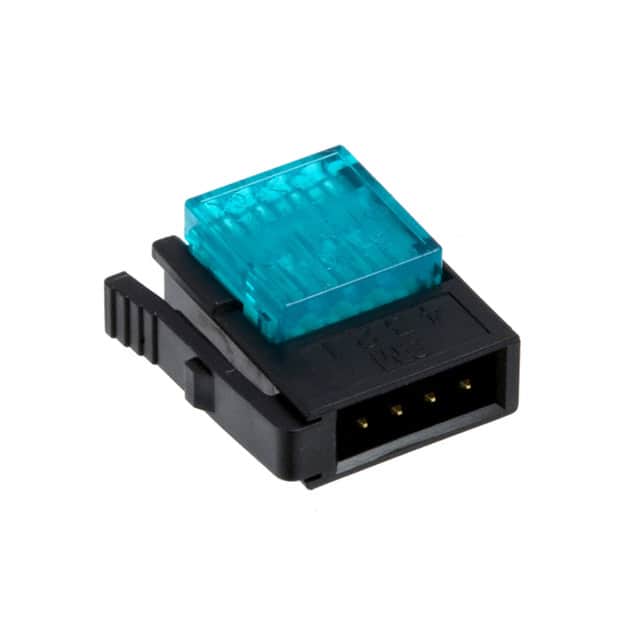 37104-A124-00E MB CONN PLUG 4POS IDC 20-24AWG GOLD