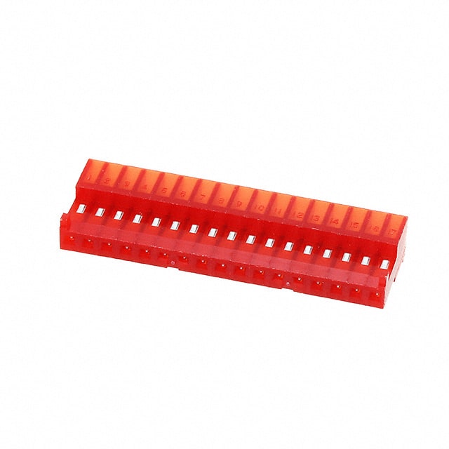 4-643813-7 CONN RCPT 17POS IDC 22AWG TIN