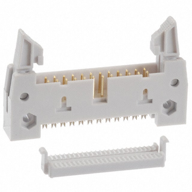 AWH 24G-0222-IDC CONN HEADER 24POS IDC GOLD