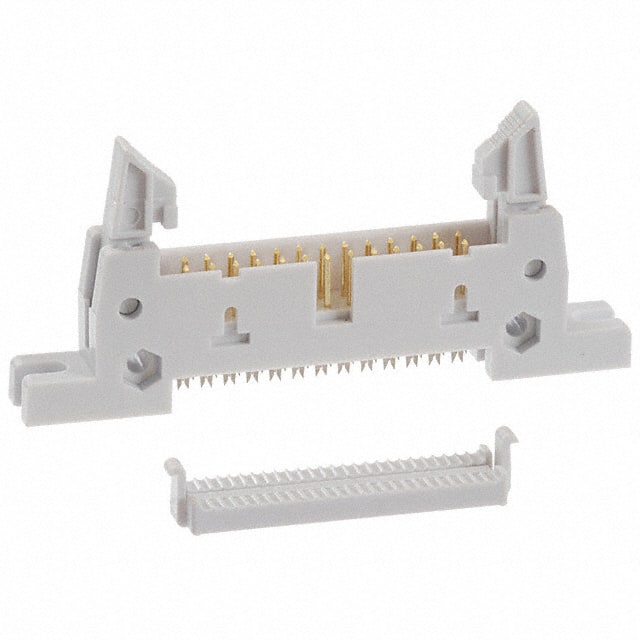 AWH26G-E222-IDC-R CONN HEADER 26POS IDC GOLD