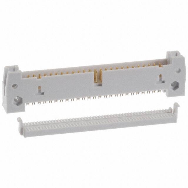 AWH50G-0202-IDC-R CONN HEADER 50POS IDC GOLD