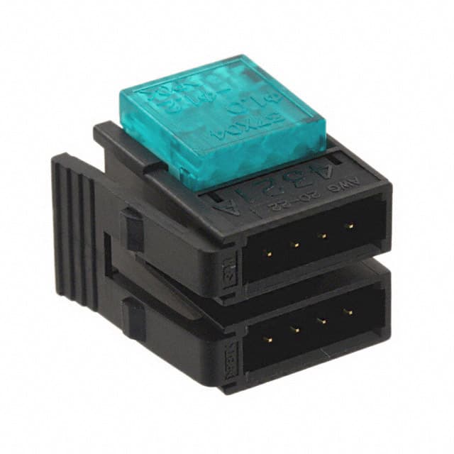 37108-2124-0W0 FL CONN PLUG 8POS IDC 20-22AWG GOLD