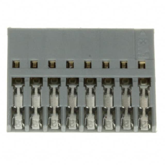 CHG-2008-001010-KCP CONN RCPT 8POS IDC 26-28AWG GOLD