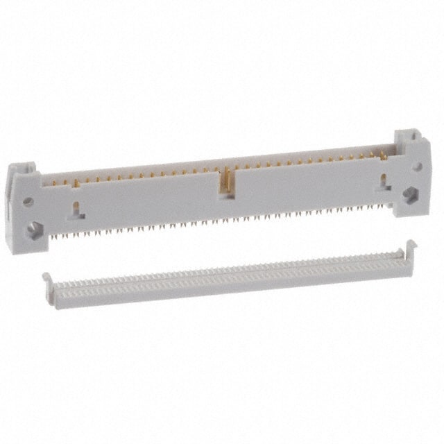 AWH64G-0202-IDC-R CONN HEADER 64POS IDC GOLD