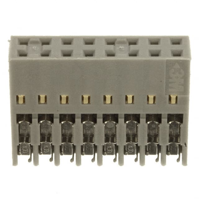 CHG-2016-001010-KCP CONN RCPT 16P IDC 26-28AWG GOLD
