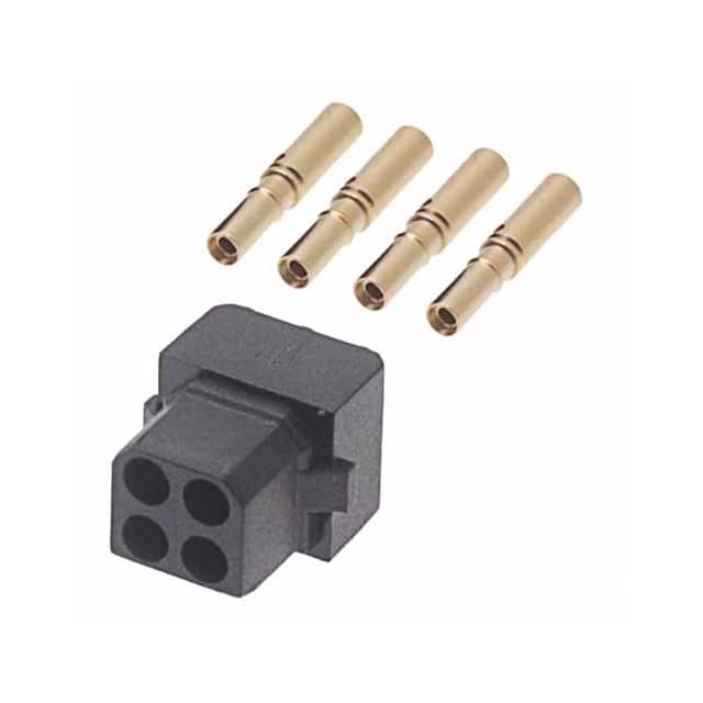 B5740-204-F-C-2 02+02 POS. FEMALE DIL 24-28AWG C