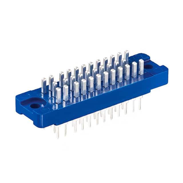 PD-1634BA(09) CONN PLUG 34POS SOLDER SILVER