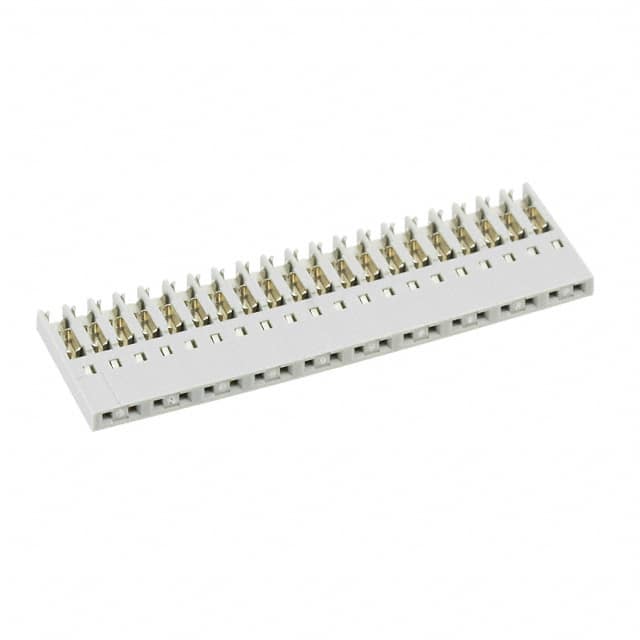 CHG-1020-001010-KCP CONN RCPT 20P IDC 26-28AWG GOLD