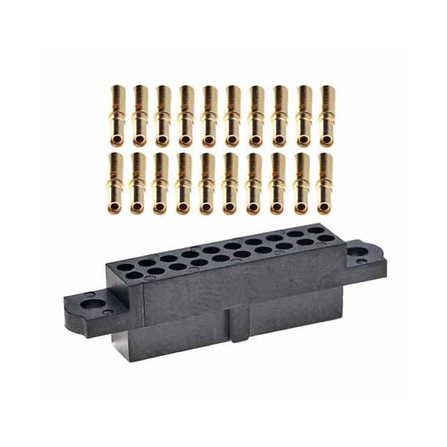 M80-4702005 CONN RCPT 20POS CRIMP 22AWG GOLD