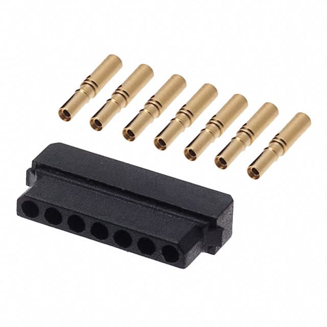 M80-7980705 CONN RCPT 7P CRIMP 28-32AWG GOLD