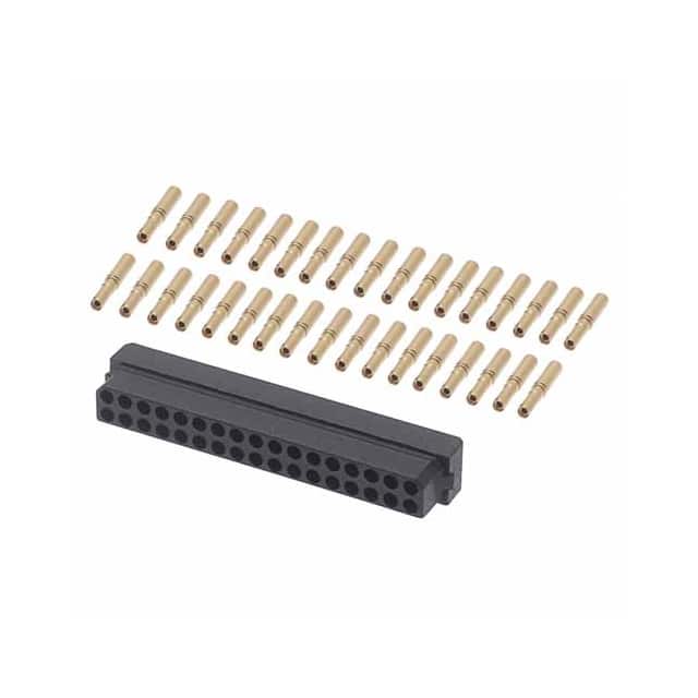 M80-8443445 CONN RCPT 34POS CRIMP 24-28AWG