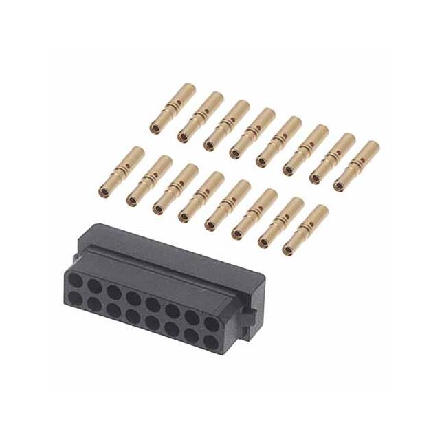 B5740-216-F-C-2 8+8 POS. FEMALE DIL 24-28AWG CAB