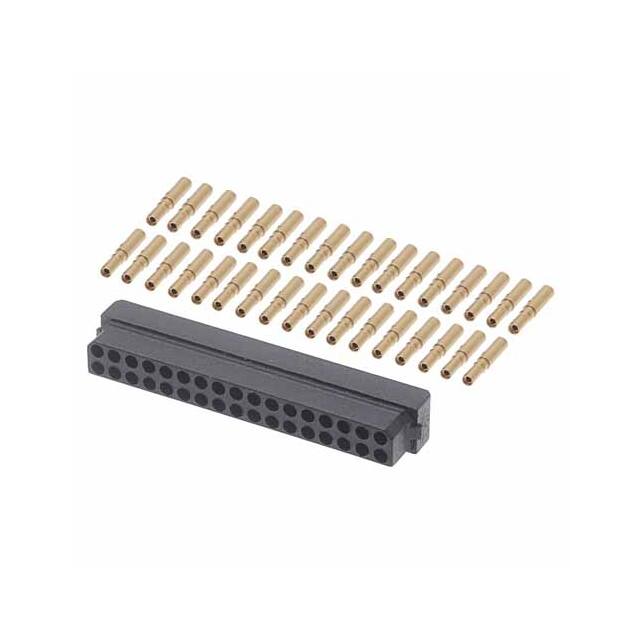 B5740-234-F-D-2 17+17 POS. FEMALE DIL 22AWG CABL
