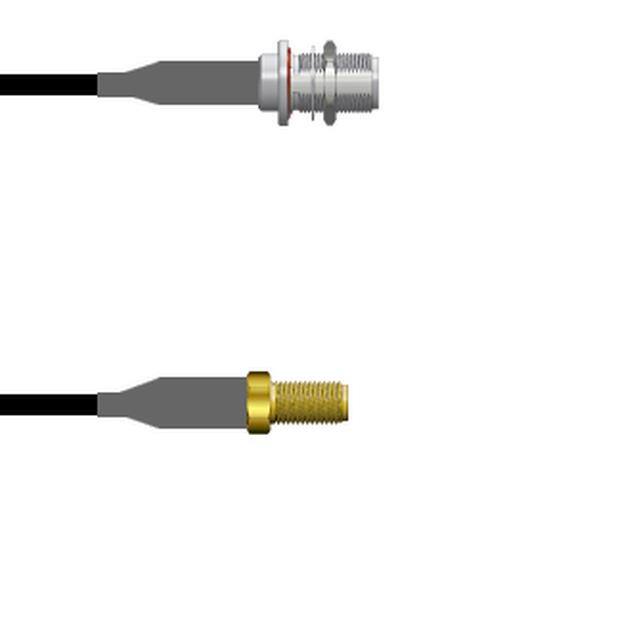Q-1X02Z0008024i CBL ASSY SMA-N JACK RG58 24"