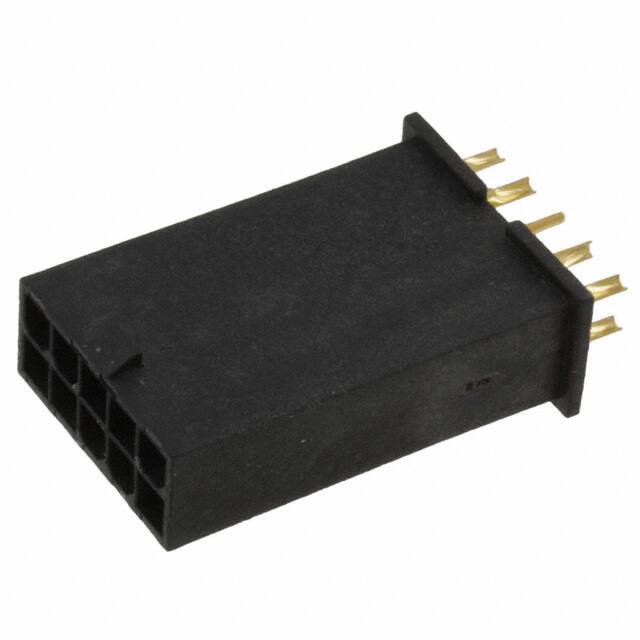 0442810004 CONN PLUG 10POS SOLDER GOLD