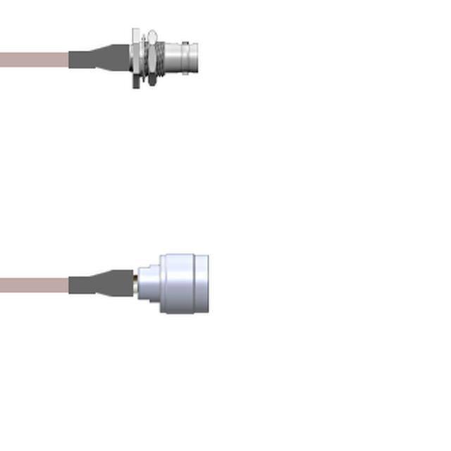 Q-0102H0001012i CBL ASSY BNC-N-TYPE RG178 12"