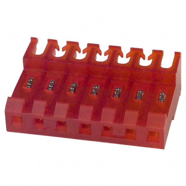 640601-7 CONN RCPT 7P IDC 22AWG TIN-LEAD