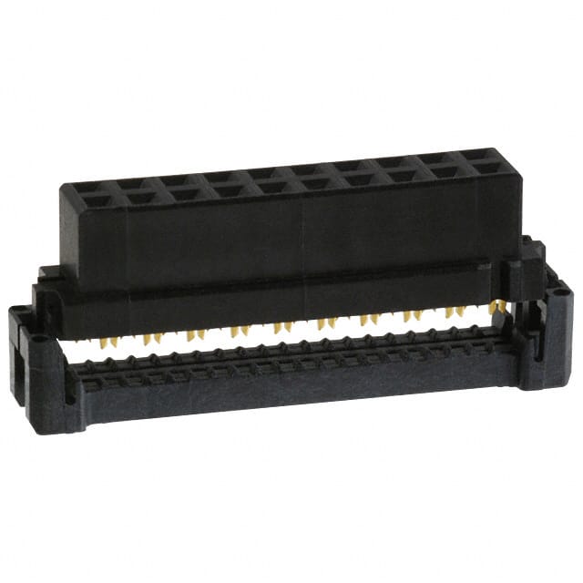 111626-4 CONN RCPT 20POS IDC 28AWG GOLD