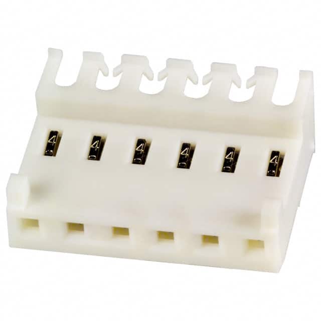 3-644472-6 CONN RCPT 6POS IDC 24AWG TIN