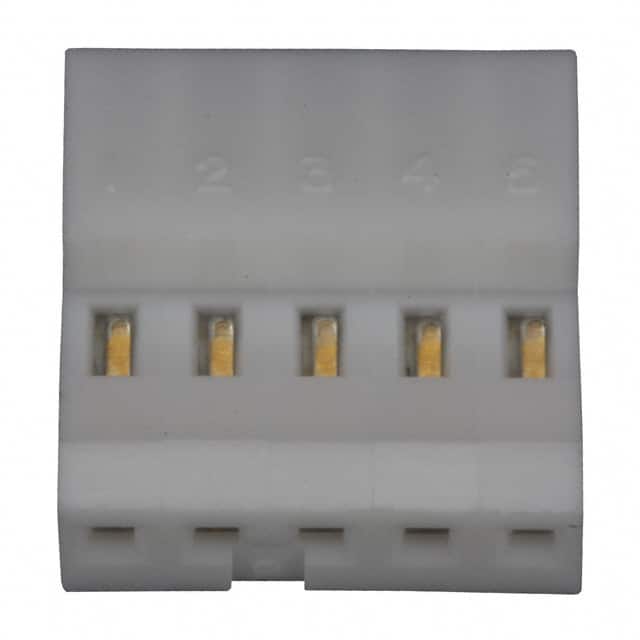 641238-5 CONN RCPT 5POS IDC 24AWG GOLD
