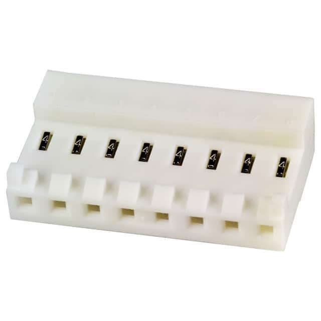 643820-8 CONN RCPT 8P IDC 24AWG TIN-LEAD