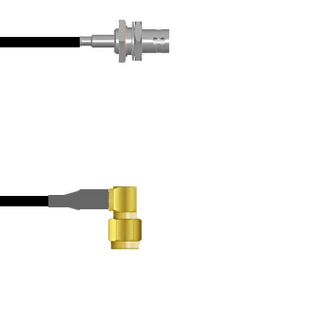 Q-040340003006i CBL ASY BNC-SMA J TO P RG174 6"