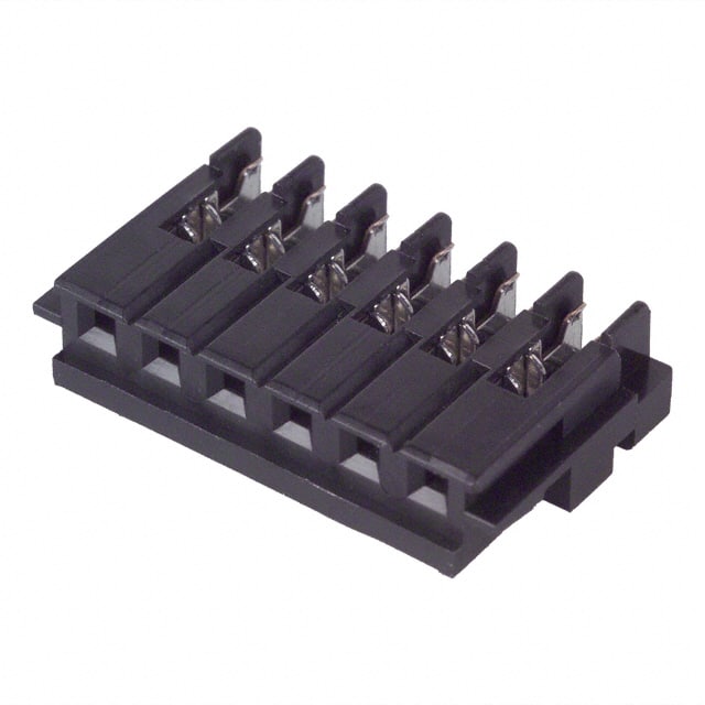06HR-4K CONN RCPT 6P IDC 24AWG TIN-LEAD
