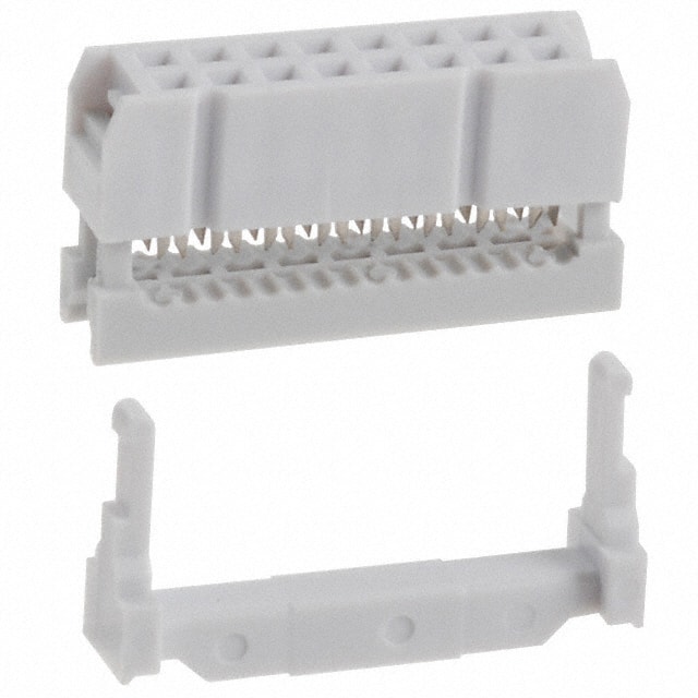 AWP16-8241-T-R CONN SOCKET 16POS IDC GOLD