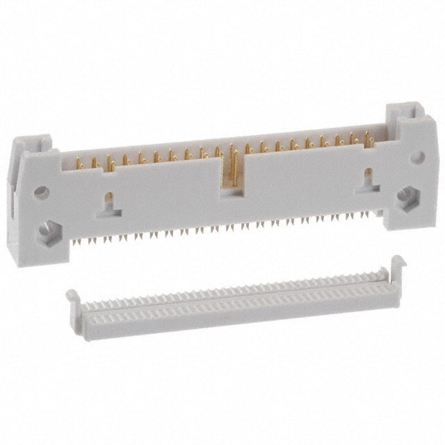 AWH40G-0202-IDC-R CONN HEADER 40POS IDC GOLD