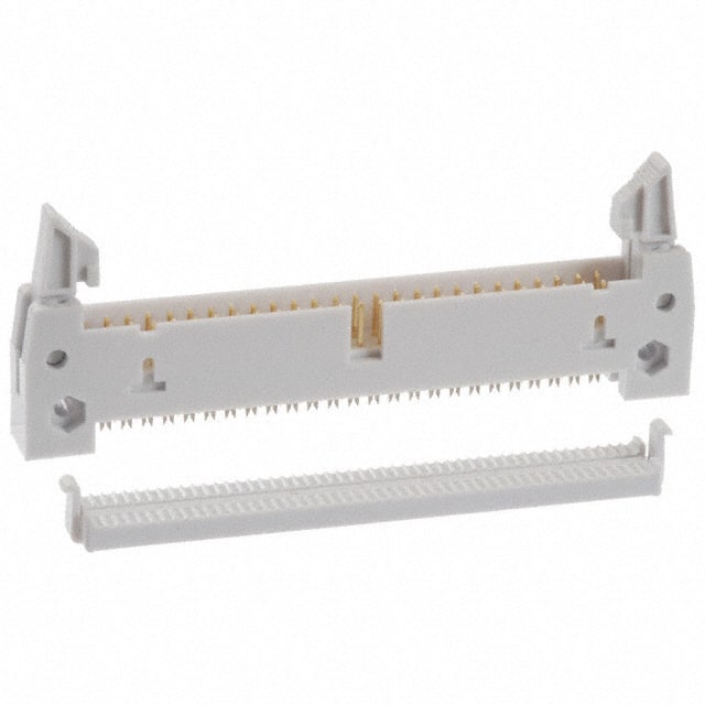 AWH50G-0222-IDC-R CONN HEADER 50POS IDC GOLD
